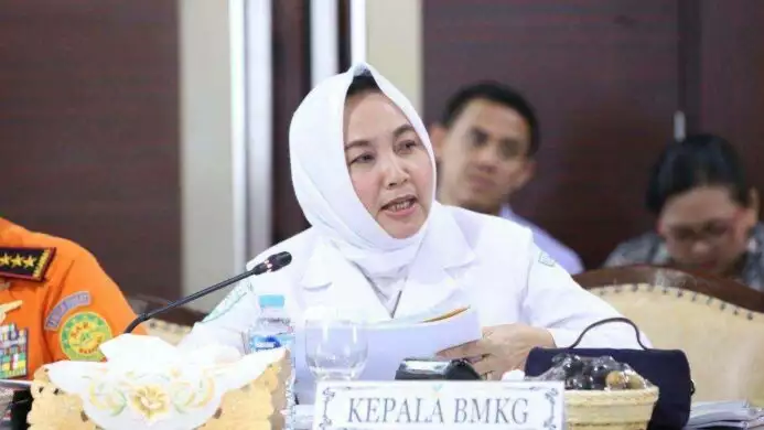 Kepala BMKG Dwikorita Karnawati