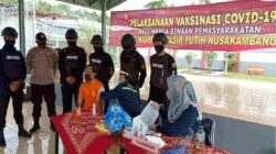 Lapas High Risk Pasir Putih Nusakambangan Adakan Vaksin Covid-19