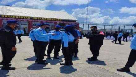 Lapas High Risk Pasir Putih ikuti Penutupan Kegiatan Satriya Sancaya Karyadhika Poltekip ke-51