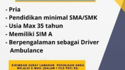 Lowongan Kerja Driver di RSU Raffa Majenang Cilacap