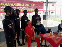 Narapidana Teroris Takut Jarum Suntik Vaksin Covid19 di Lapas High Risk Pasir Putih Nusakambangan