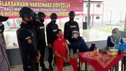Narapidana Teroris Takut Jarum Suntik Vaksin Covid19 di Lapas High Risk Pasir Putih Nusakambangan