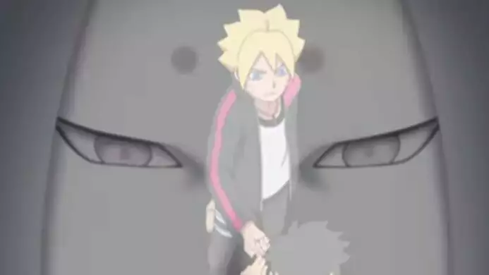Momoshiki Heals Boruto Wounds