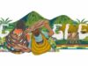 Google Doodle Mengenang Noken Papua dengan Menampilkannya