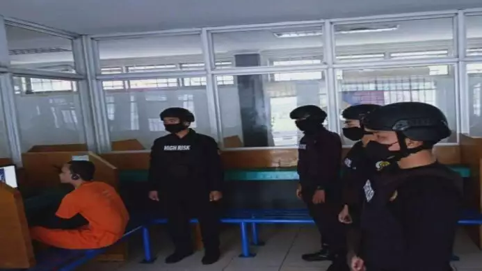 Pelayanan Kunjungan Video Call Lapas High Risk Pasir Putih Nusakambangan