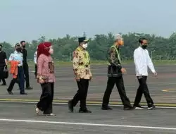 Bandara JBS Dikunjungi Presiden RI
