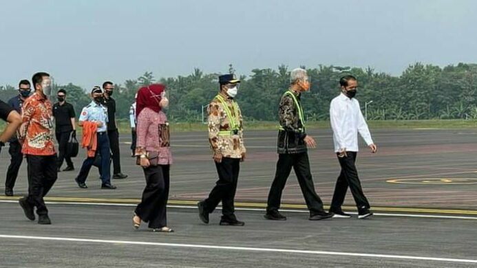 Presiden Jokowi kunjungi Bandara Jenderal Sudirman Purbalingga