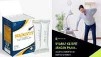Keampuhan Susu Kolostrum NADIVIT Untuk Syaraf Kejepit