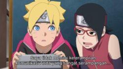 Boruto Episode 182, Mitsuki Ingatkan Boruto tentang Sarada
