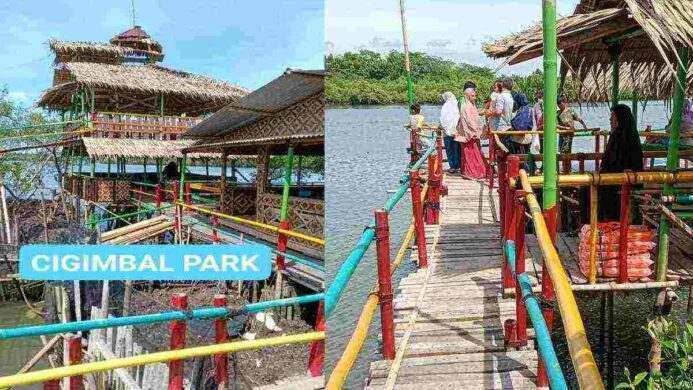 Wisata Cigimbal Park di Tritih Kulon Cilacap Utara