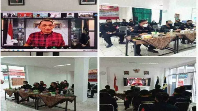 Zoom Meeting Zona Integritas Menuju Wilayah Bebas dari Korupsi