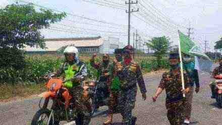 Viral, Banser Madura ini Jalan Kaki ke Pekalongan untuk Bertemu Habib Luthfi