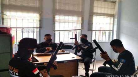 Antisipasi Pengamanan, Lapas Pasir Putih Lakukan Pemeliharaan dan Perawatan Senjata Api