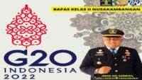 Bapas Kelas II Nusakambangan Mendukung dan Menyemarakkan KTT G20 2022