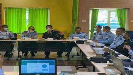 Biro Perencanaan lakukan Rapat Monitoring dan Evaluasi Kelembagaan Organisasi UPT di Nusakambangan