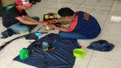 Lapas High Risk Pasir Putih Melakukan Perawatan Mesin Pemotong Rumput