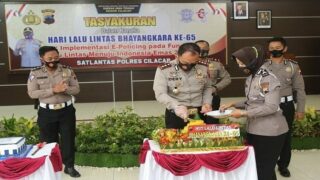 Polres Cilacap Gelar Tasyakuran Peringati HUT Lalu Lintas ke 65