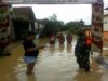 ilustrasi banjir di gandrungmangu cilacap