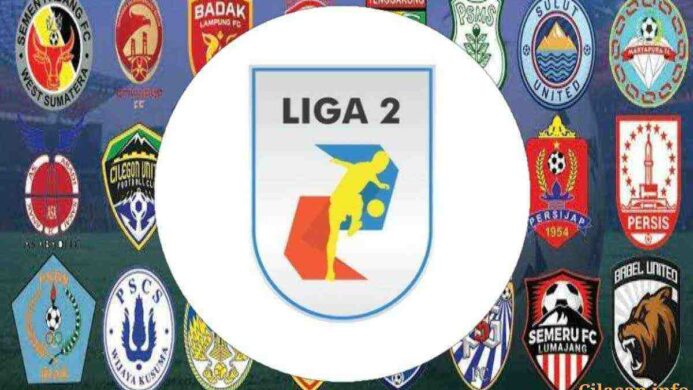 ilustrasi daftar klub sepak bola liga 2 dan logo