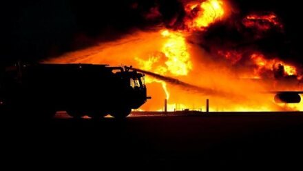 Diduga Karena Korsleting Listrik, Gudang Toko di Grobogan Terbakar