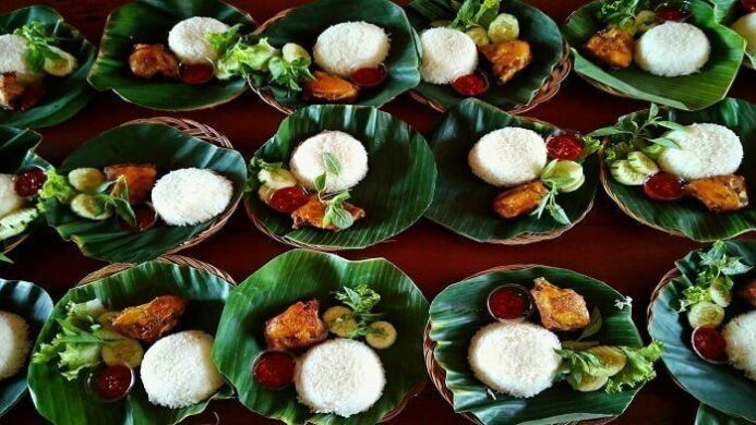 ilustrasi kuliner tradisional indonesia