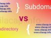 ilustrasi subdomain vs subdirectory