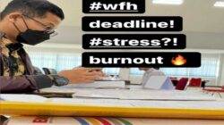 Insan Bapas Nusakambangan Kemenkumhan Jateng, Berikut Cara Atasi Burnout Saat WFH