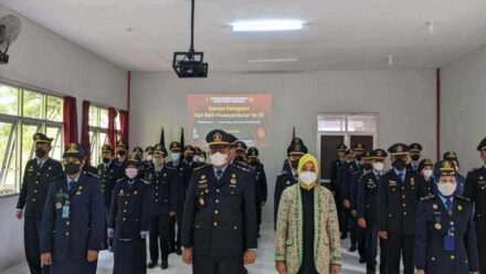 Kabapas Kelas II Nusakambangan Ikuti Upacara Hari Bakti Pemasyarakatan ke-58