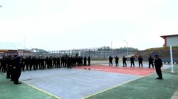 Kalapas Khusus Kelas IIA Karanganyar Nusakambangan Pimpin Apel Pagi Pegawai