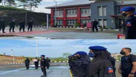 KALAPAS KHUSUS KELAS IIA KARANGANYAR NUSAKAMBANGAN AMBIL ALIH APEL PAGI PEGAWAI