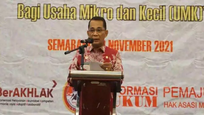 kanwil kemenkumham jateng menggelar sosialisasi tentang perseroan perorangan