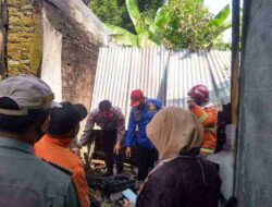 Diduga Tungku Belum Sepenuhnya Padam, Sebuah Rumah di Karangreja Purbalingga Terbakar