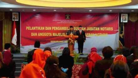 Kemenkumham Jawa Tengah Gelar Pelantikan Notaris Terbanyak Sepanjang Sejarah