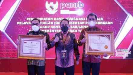 Kualitas Pelayanan Publik Kemenkumham Meningkat, Yasonna Kembali Raih Penghargaan
