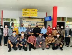 Kunjungan Direktur Teknologi Informasi dan Kerja Sama Pada Bapas Nusakambangan