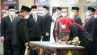 Lantik 42 Notaris, Kakanwil Kemenkumham Jateng Berikan Wejangan Ini