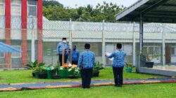 Lapas High Risk Pasir Putih Gelar Upacara Peringatan Hari Pahlawan Nasional Tahun 2021