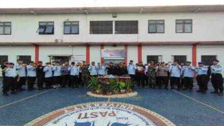 Lapas Kelas IIB Cilacap Gelar Razia Gabungan Blok Hunian