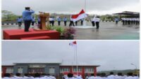 Lapas Khusus Kelas IIA Karanganyar Nusakambangan Gelar Upacara Bendera dalam Rangka Peringatan Hari Pahlawan tahun 2021