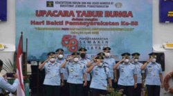 Lapas Pasir Putih Laksanakan Upacara Tabur Bunga Serentak