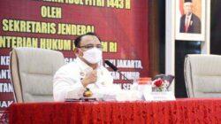 Libur Lebaran, Sekjen Kemenkumham: Cegah Deteni dan Warga Binaan Pemasyarakatan Kabur