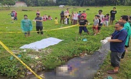 Penemuan Mayat Nenek di Saluran Irigasi di Bojongsari Purbalingga