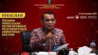 Maksimalkan Informasi Pelayanan Publik, Kumham Jateng Gelar Sosialisasi SIPPN
