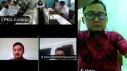 Manfaatkan Teknologi di Tengah Pandemi, Bapas NK Mengikuti Sidang TPP LPKA Kutoarjo