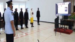 Menkumham Lantik dan Ambil Sumpah Jabatan Kalapas Khusus Kelas IIA Karanganyar