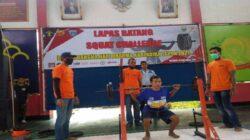 Meriahkan Hari Dharma Karya Dhika, Kemenkumham Jateng Gelar Lomba Angkat Berat bagi Warga Binaan di Rutan Batang