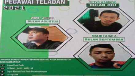 Pandemi Covid19 Tak Mampu Halangi Petugas Lapas Pasir Putih Berprestasi