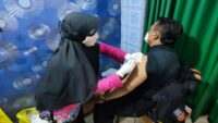Pegawai Lapas High Risk Pasir Putih Lakukan Vaksinasi Booster untuk Antisipasi Penularan Covid