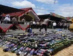 3.629 Miras Dimusnahkan Polres Purbalingga