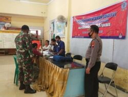 Kekompakan TNI Polri di Brebes Amankan Penyaluran Bantuan untuk Warga